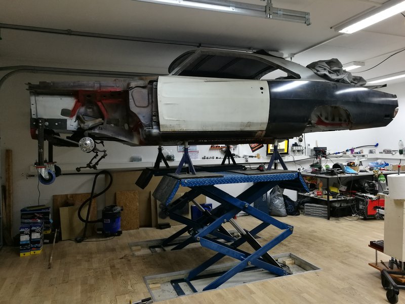 Poupette sur le lift