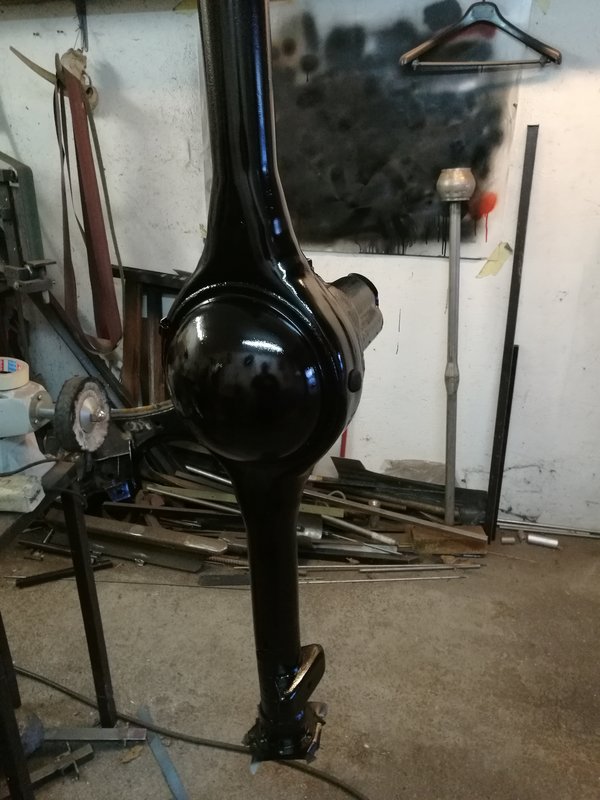 Mise en peinture du pont