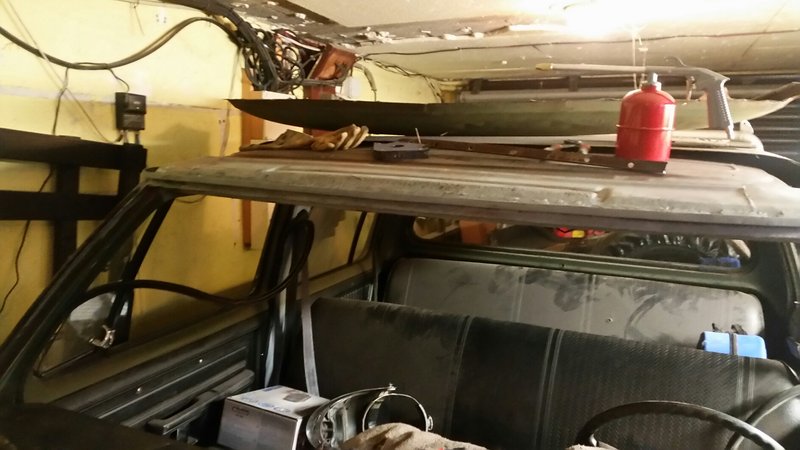 Gouttière terminée youuuupi !!!