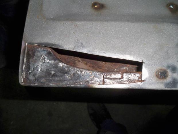 Réparation sur le coffre